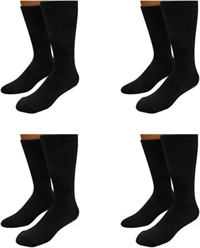 Vista 4 de Personal Touch Calcetines unisex para hombre o mujer, para diabéticos, cómodos, para hospital, 9 pares