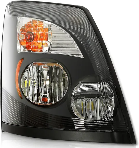 Vista 2 de HECASA Faro delantero LED derecho compatible con Volvo VNL, VNX, VNM 2004-2018, repuesto para 82329592 82329127 22141268 (lado del pasajero)