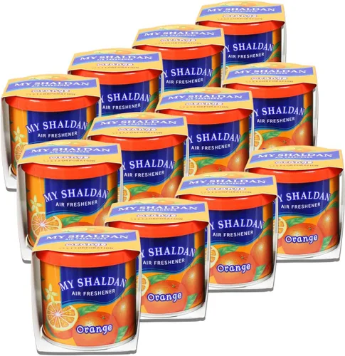 Vista 27 de Auto Dynasty Mi Shaldan Gel Natural Limoneno para Ambiente/Coche, Aroma a Naranja, 80g olor a naranja