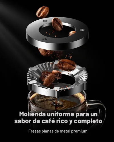 Vista 2 de SHARDOR Molinillo de café eléctrico con 32 tamaños de molienda, actualizado