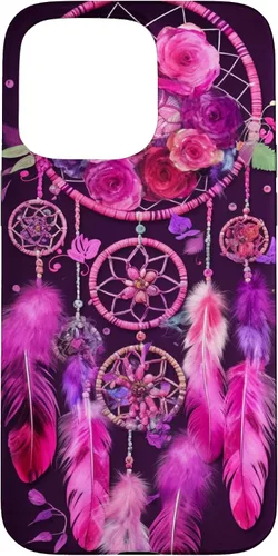 Vista 31 de Feather and Flower Dream Catcher Designed Case for iPhone 17