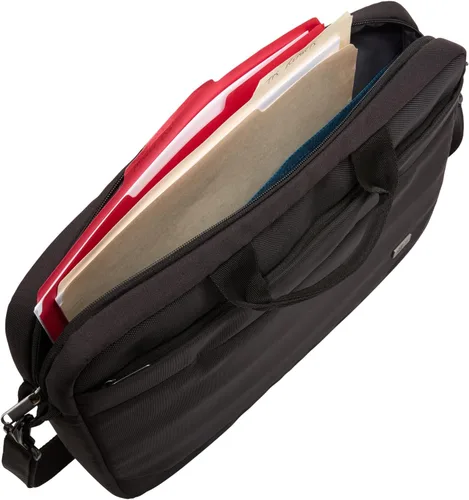 Vista 9 de Case Logic Advantage 15.6" Attaché-Black, 15.2 x 1.2 x 10.4 in Negro