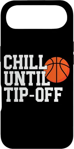 Vista 26 de Basketball Game Day, Chill Until Tip Off, Mom, Dad, Fan Case for iPhone XR