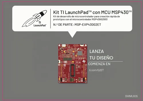 Vista 4 de Texas Instruments Value Line MSP430 LaunchPad - MSP-EXP430G2ET, 14-/20-pin DIP (N) Socket