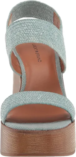 Vista 2 de Lucky Brand Delukah - Sandalia de plataforma para mujer
