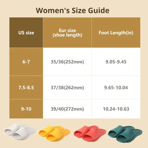 Vista 7 de KENROLL Zapatos de ducha antideslizantes para maternidad y personas mayores, cómodas sandalias para mujer y hombre, pantuflas de baño de verano