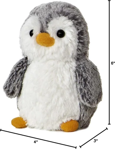 Vista 5 de Pingüino PomPom pequeño, de 6 pulgadas, de Aurora