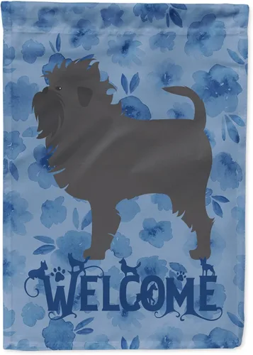Vista 176 de Caroline's Treasures CK6175GF Affenpinscher - Bandera de bienvenida