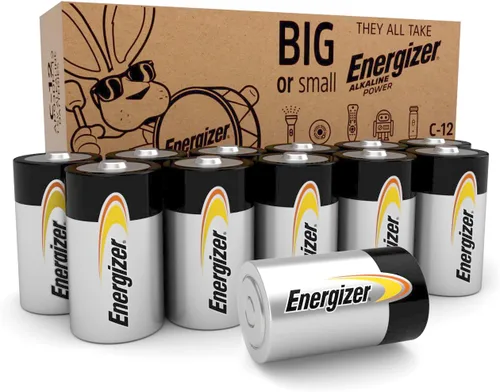 Vista 9 de Energizer Baterías alcalinas de 9 voltios (paquete de 8), baterías alcalinas de 9 V de larga duración Batería detector de humo para radios