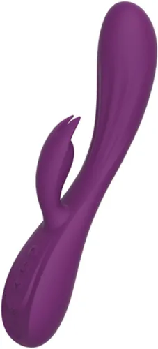 Vista 9 de Vibrador Conejo Vibrador Punto G Consolador para Mujeres Clítoris Doble Vibración Pezón para Adultos Juguetes Sexuales
