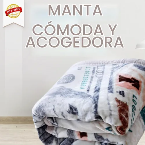 Vista 7 de Manta con diseño de lobo, 3.5 libras, ultra suave, de felpa, cálida