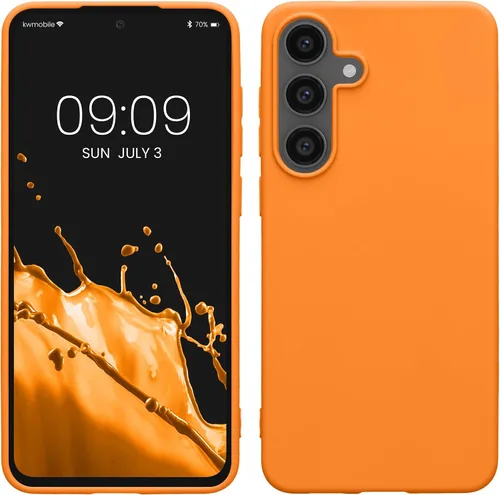 Vista 121 de kwmobile Funda compatible con Samsung Galaxy S23 - Funda protectora de silicona TPU suave y delgada - Piedra antigua