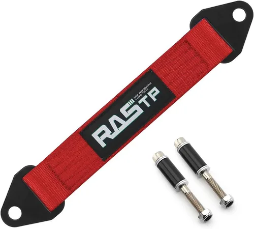 Vista 80 de RASTP Correa Limitadora, Correa Limitadora de Envoltura Cuádruple Premium para Carretilla de Carga de Coche, Correas de Eje para Grúa de Camiones