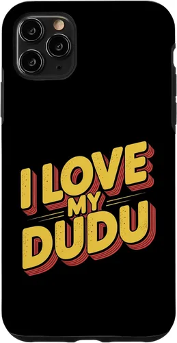 Vista 13 de I Love My DuDu Friends Parents Lover Family Gathering - Carcasa para iPhone 16