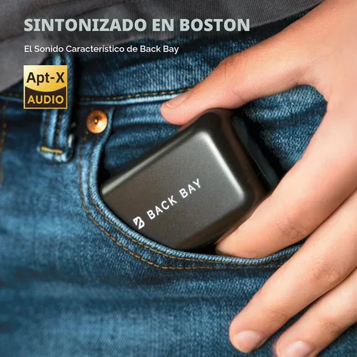Vista 7 de Back Bay Audio Auriculares Bluetooth inalámbricos a prueba de sudor
