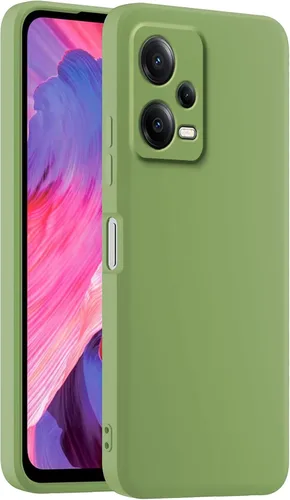 Vista 8 de Funda De Silicona Colorida Para Teléfono, Adecuado Para Redmi Note 12 Pro 5G (6.67") - Blanco Antiguo