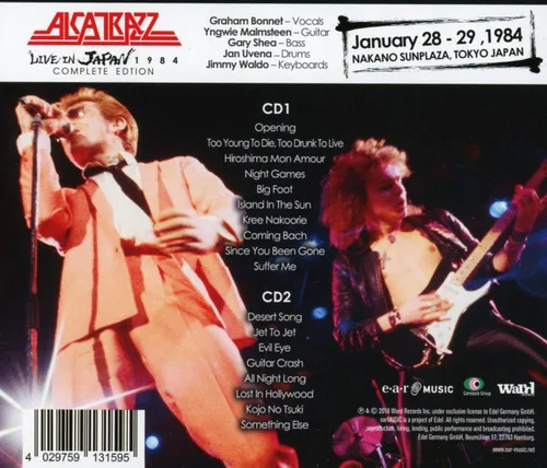 Vista 2 de Live in Japan 1984 - Complete Edition