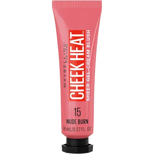 Vista 12 de Maybelline Cheek Heat Rubor en Gel-Crema, Maquillaje Ligero, Sensación Transpirable, Toque Sutil de Color, Aspecto Natural, Acabado Luminoso, Sin