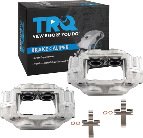 Vista 183 de TRQ - Juego de pinzas de freno delantero Para Ford Expedition 2003-2006 Lincoln Navigator 2003-2006