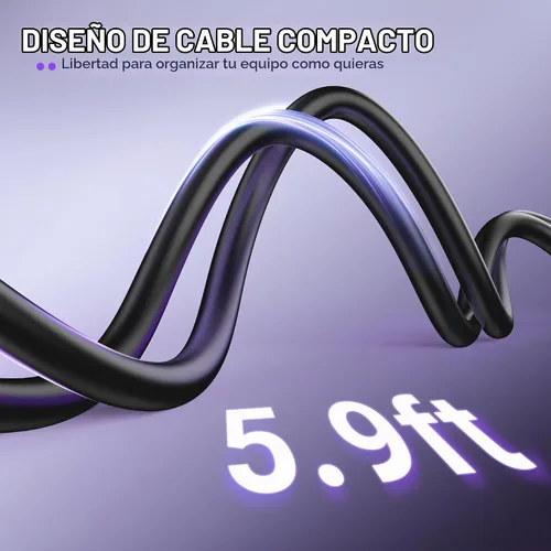 Vista 3 de FIFINE L9C Balanced 3-Pin XLR Microphone Cable for Podcast Recording Negro