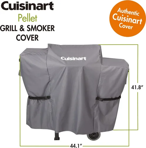 Vista 2 de Cuisinart CGC-4465 Cubierta para parrilla de pellets, 465 sq.in (la cubierta se adapta al CPG-465)