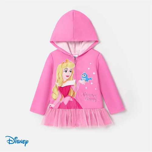 Vista 6 de Disney Sudaderas con capucha y cremallera para niñas de 2 a 6 años