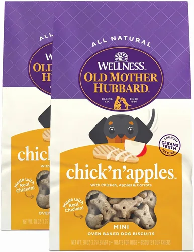 Vista 23 de Old Mother HubbardGalletas Classic P-NUTTERTRAS HORADAS DE PERRO CASO, PEQUEÑO, BOLSA DE 20 ORAS