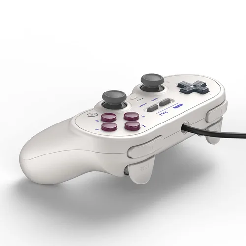Vista 4 de 8BitDo Pro 2 Wired Controller for Switch, Windows, Steam Deck & Raspberry Pi (G Glassic Edition)