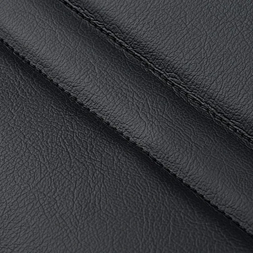 Vista 3 de HECASA Juego de fundas de asiento de cuero sintético negro compatible con Toyota Prius 2010-2015