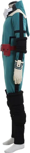 Vista 3 de Cosfunmax My Hero Academia Midoriya Izuku - Disfraz de Halloween para cosplay