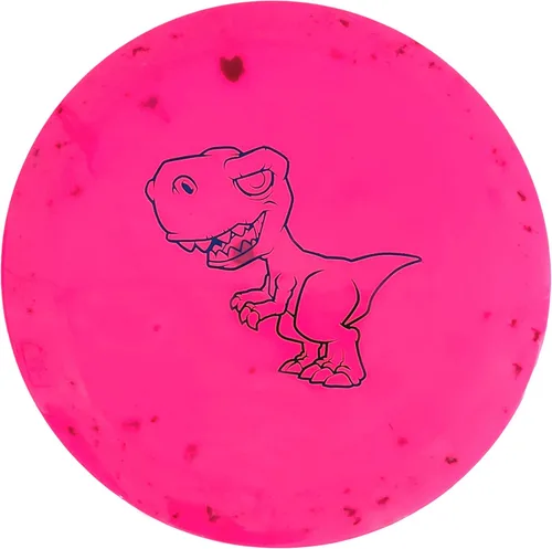 Vista 5 de Tiranosaurio Rex Disc Golf Distancia Driver para niños Ultraligero Hecho por Dino Discs