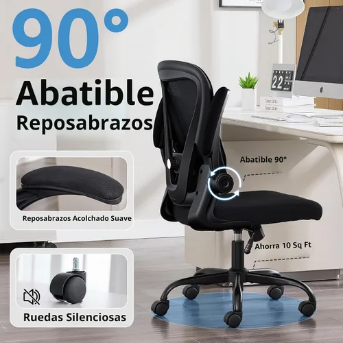 Vista 6 de Office Chair, Ergonomic Computer Desk Chair with Lumbar Support