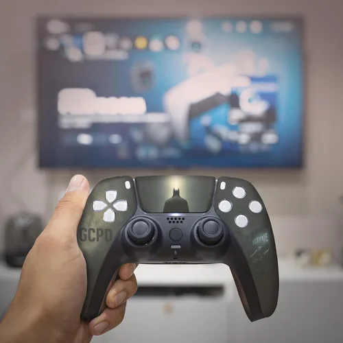 Vista 158 de Battman Custom PS-5 Controller Wireless compatible with Play-Station 5 Console by BCB Controllers Proudly Customized in USA with Permanent