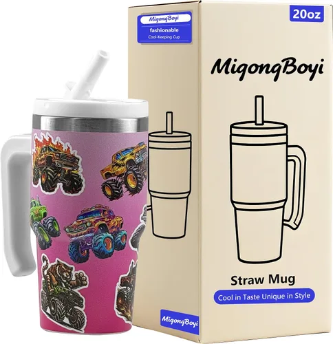 Vista 25 de Botella de agua aislada de 40 onzas, vaso de acero inoxidable 1 taza de agua reutilizable de acero inoxidable de doble pared sin BPA