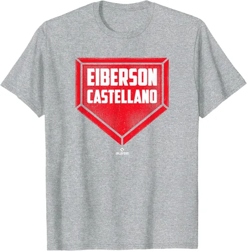 Vista 6 de Home Plate Gameday Eiberson Castellano Prospect Baseball Fan T-Shirt