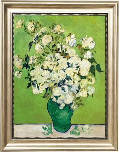Vista 12 de ELITEAART- La noche estrellada por Vincent Van Gogh, pintura al óleo, reproducción de pintura al óleo, impresión en lienzo giclée, tamaño marcado