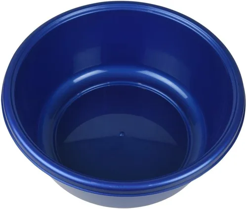 Vista 5 de Ybm Lavabo para casa, redondo, de plástico Blanco con puntos