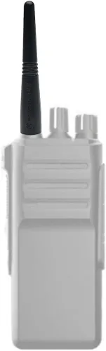 Vista 3 de Antena UHF Stubby - Antena corta compatible con Motorola HT750 HT1250 HT1550 CP200D CP200 PR400 EX500 EX600 CP040 Paquete de 2