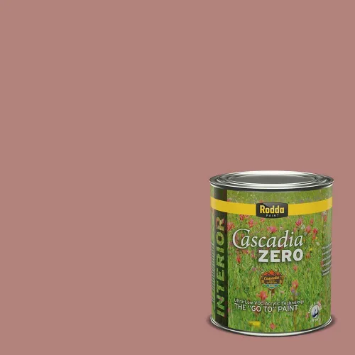 Vista 195 de Rodda Paint CASCADIA ZERO - Pintura satinada e imprimación para interiores en uno, 1 galón, Lady Flower Flor de señora