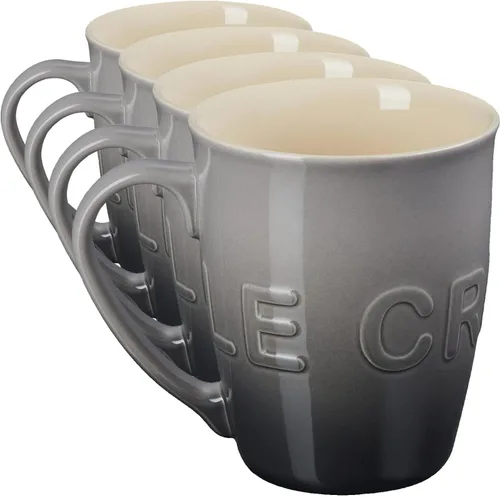 Vista 11 de Le Creuset - Taza de cerámica extra grande de 20 onzas con logo, alcachofa