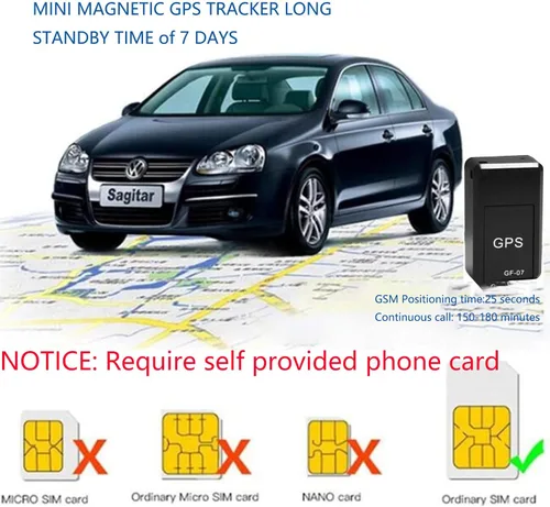 Vista 2 de Rastreador GPS para vehículos, mini dispositivo de seguimiento de automóviles en tiempo real para vehículos portátiles, ubicación de cobertura