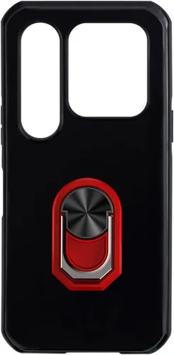 Vista 11 de Estuche y soporte de anillo para Oukitel WP66 - transparente+negro Paquete combinado 2 en 1 de 6.6 pulgadas que incluye cubierta de parachoques a