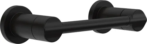 Vista 10 de Delta Nicoli (1-Paquete) Soporte de Papel Higiénico Negro Mate Soporte de Rollo de Paño para Organización y Almacenamiento en el Baño Soporte