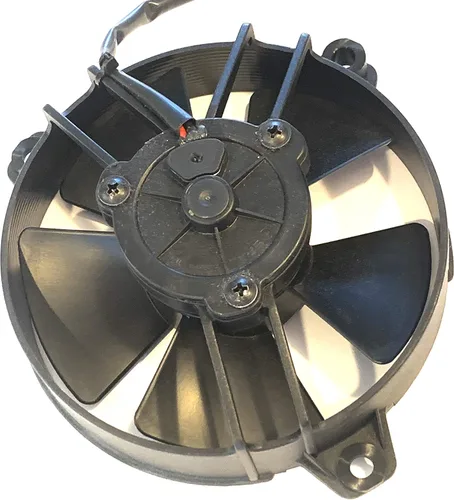 Vista 2 de SPAL 30103011 Ventilador extractor de 5.2" de cuchillas rectas de alto rendimiento de 12 voltios 342 cfm