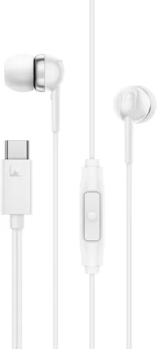 Vista 5 de Sennheiser Consumer Audio CX 80S Auriculares intrauditivos con control remoto inteligente de un botón en línea - Negro