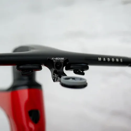 Vista 3 de K-Edge Montaje combinado de computadora de bicicleta Madone Gen 7 para dispositivos GPS Garmin Soporte de computadora de bicicleta duradero