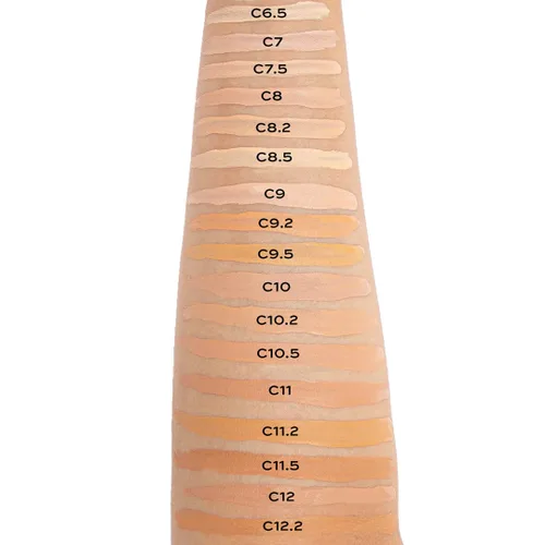 Vista 5 de Makeup Revolution Corrector para ocultar e hidratar, cobertura completa y acabado mate, C3.5 para tonos de piel claros/claros, vegano y libre