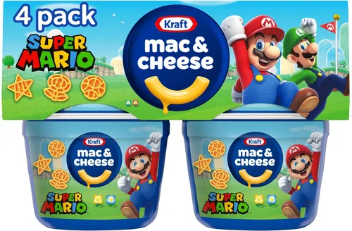Vista 15 de Kraft - Tazas de macarrones y queso fáciles de microondas con formas de pasta Nickelodeon Paw Patrol (paquete de 4 unidades, tazas de 1.9 onzas)