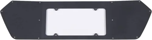 Vista 6 de Cubierta de protección para marco de licencia trasero, aleación de aluminio, 1 unidad, compatible con Chevrolet Corvette C8 Stingray 2020-2023 Marco