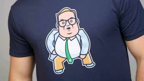 Vista 2 de Camiseta Chris Farley Matt Foley - Camiseta con cita divertida de SNL Van Down by The River